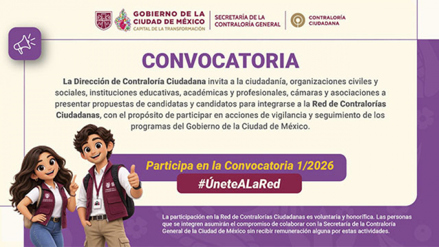 Convocatoria #ÚneteALaRed